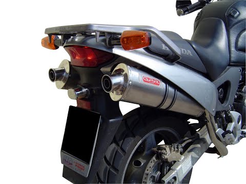 GPR-Exhaust---Furore-Poppy-Double-Slip-on-for-Varadero-1000-from-1999-to-2011-dB-Killer-Link-Pipes