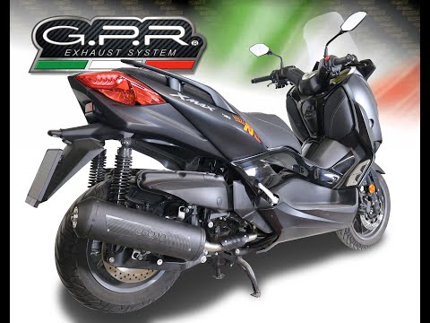 GPR-Exhaust---Evo4-Road-Full-Line-for-X-Max-400-from-2013-to-2016-dB-Killer-Catalyst
