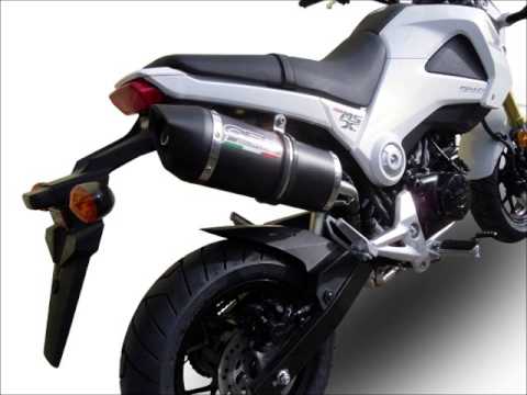 GPR-Exhaust---Deeptone-Inox-Slip-on-for-MSX-GROM-125-from-2018-to-2020-dB-Killer-Link-Pipe