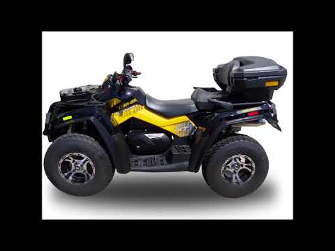 GPR-Exhaust---Deeptone-Atv-Slip-on-for-Outlander-800-R-short-chassis-from-2013-to-2015-dB-Killer-Link-Pipe