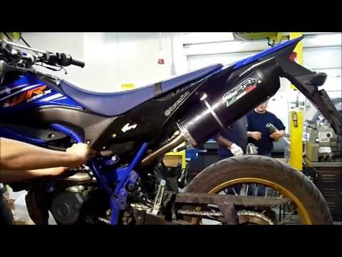 GPR-Exhaust---Furore-Nero-Slip-on-for-WR-125-R-from-2009-to-2011-dB-Killer-Link-Pipe