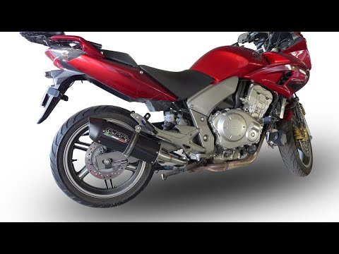 GPR-Exhaust---Trioval-Double-Slip-on-for-CBF-1000-ST-from-2006-to-2009-dB-Killer-Link-Pipes