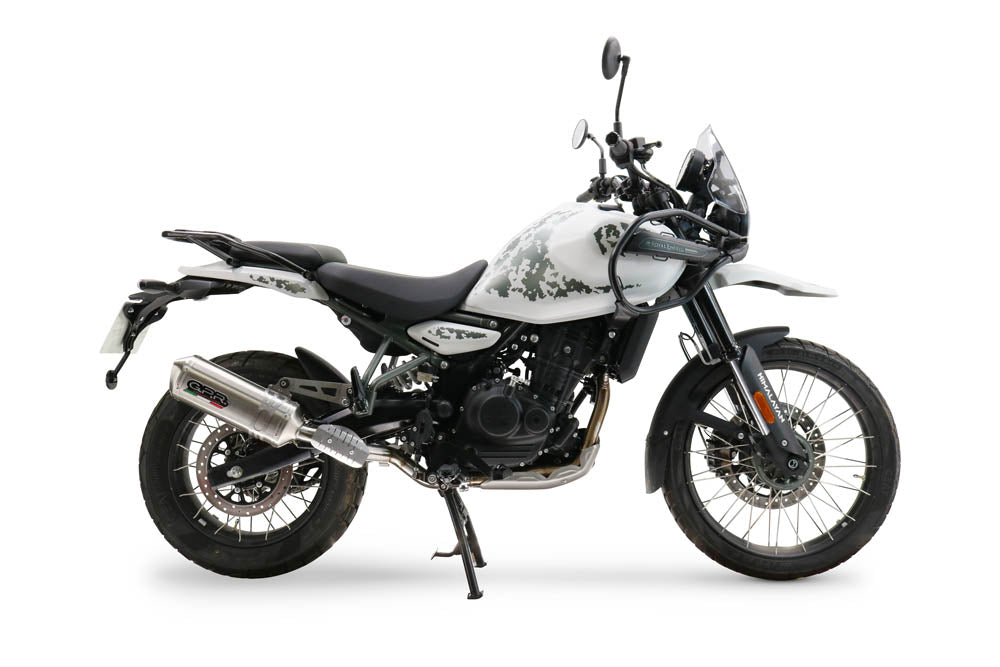 GPR-Exhaust---Satinox-Slip-on-for-Guerrilla-450-from-2024-to-2025-dB-Killer-Link-Pipe