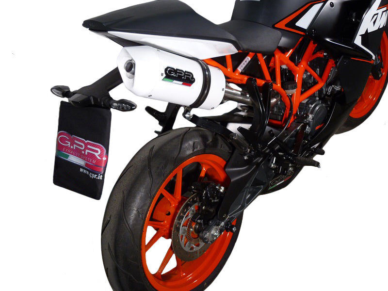 GPR-Exhaust---Albus-Ceramic-Slip-on-for-DUKE-200-from-2012-to-2020-dB-Killer-Link-Pipe