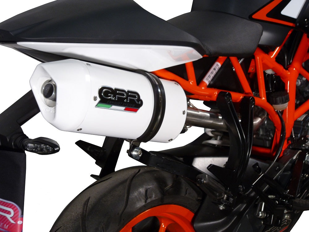 GPR-Exhaust---Albus-Ceramic-Slip-on-for-DUKE-200-from-2012-to-2020-dB-Killer-Link-Pipe