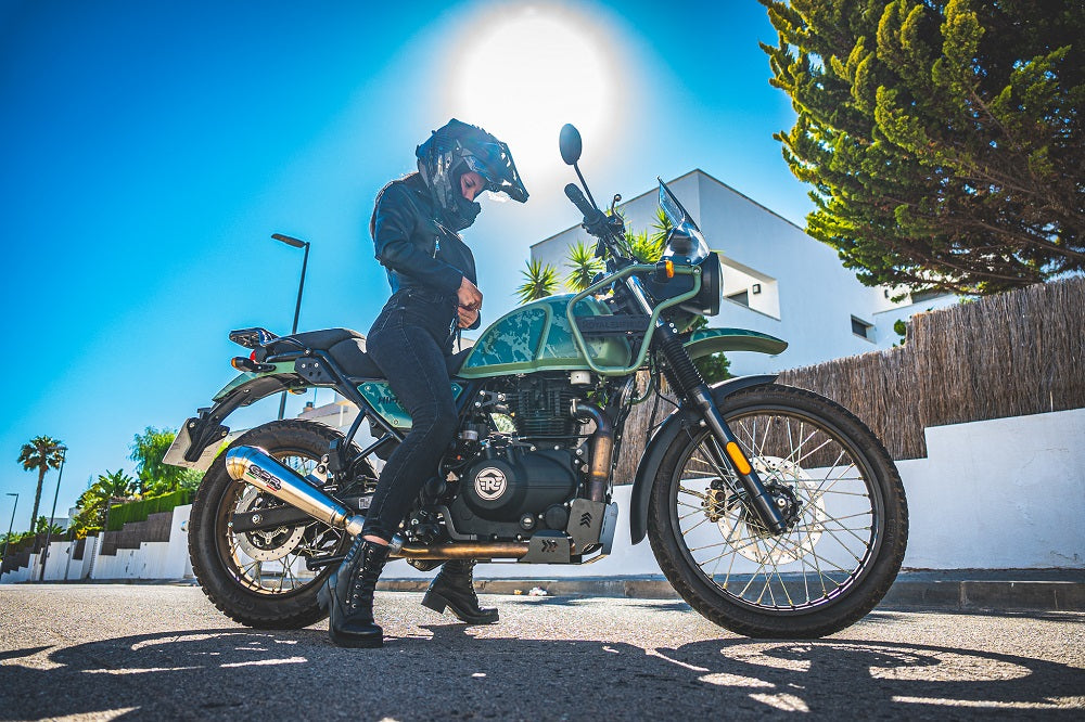 GPR-Exhaust---Powercone-Evo-Slip-on-for-Himalayan-410-DIAM-42.5-from-2017-to-2020-dB-Killer-Link-Pipe-Catalyst