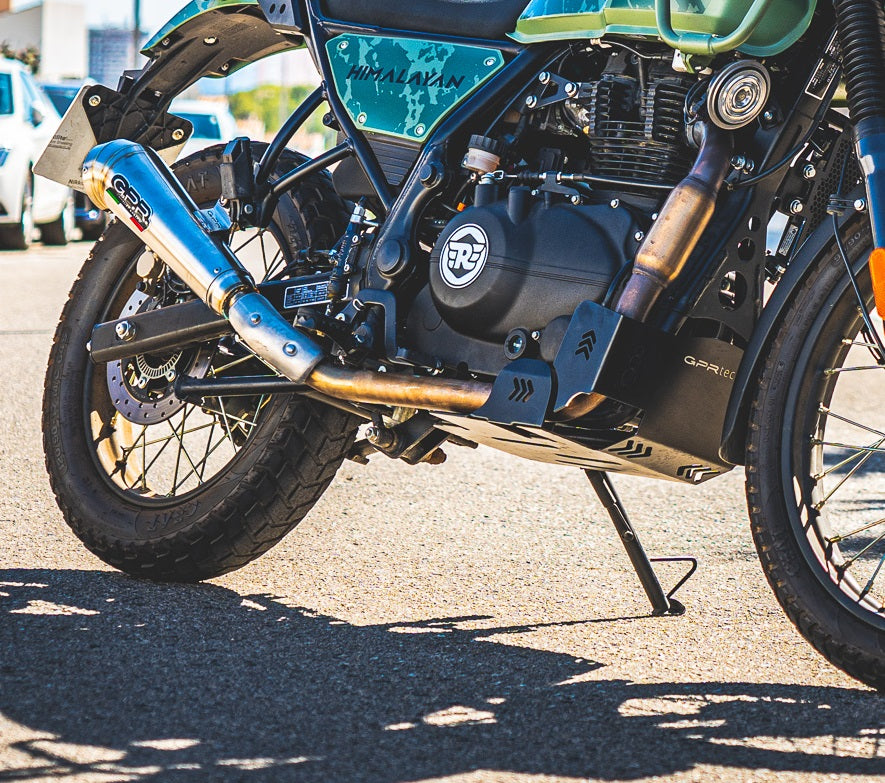 GPR-Exhaust---Powercone-Evo-Slip-on-for-Himalayan-410-Diam.36mm-from-2017-to-2020-dB-Killer-Link-Pipe-Catalyst