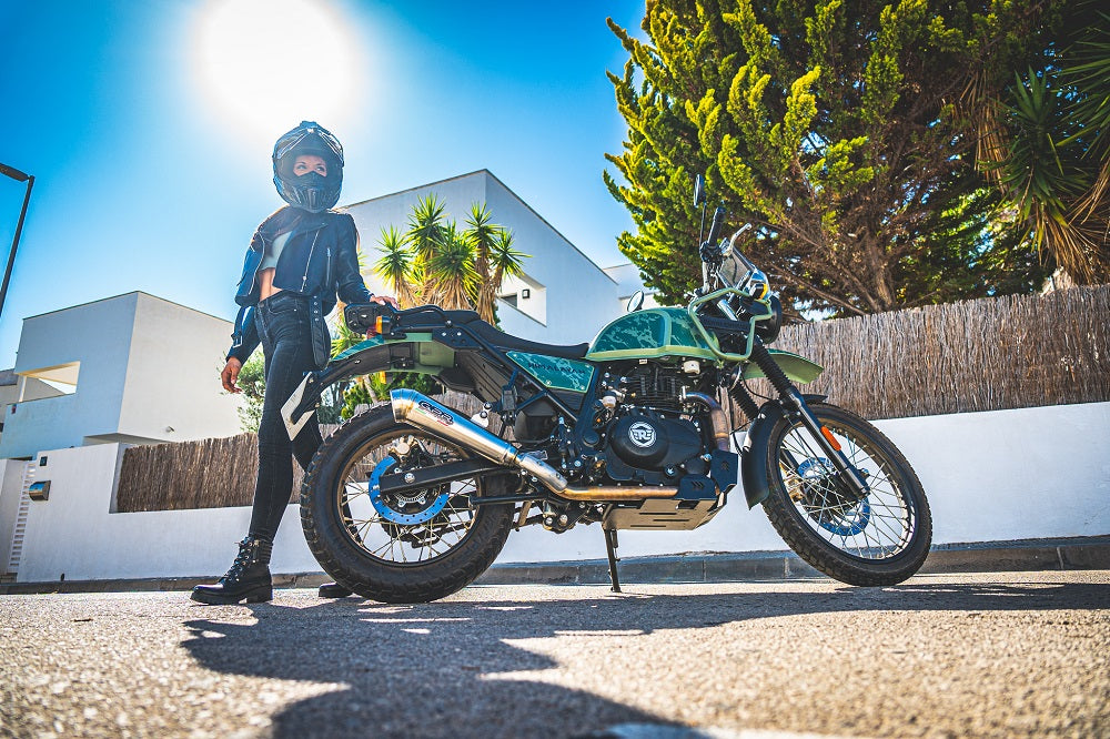 GPR-Exhaust---Powercone-Evo-Slip-on-for-Himalayan-410-Diam.36mm-from-2017-to-2020-dB-Killer-Link-Pipe-Catalyst
