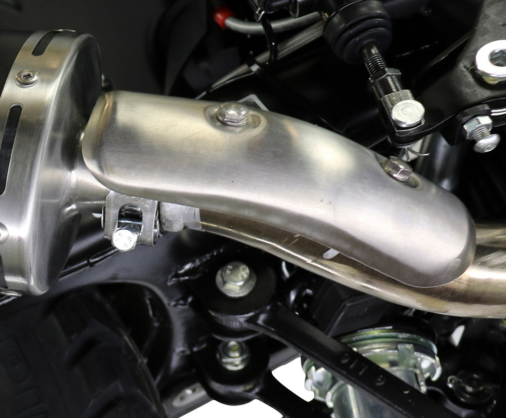 GPR-Exhaust---Albus-Evo4-Slip-on-for-Himalayan-410-from-2021-to-2024-dB-Killer-Link-Pipe-Catalyst