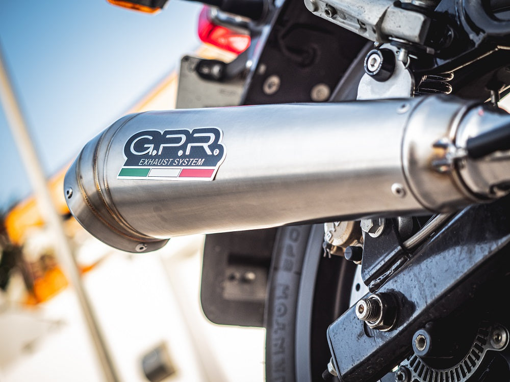 GPR-Exhaust---Powercone-Evo-Double-Slip-on-for-Interceptor-650-from-2019-to-2020-dB-Killer-Link-Pipe-Catalyst