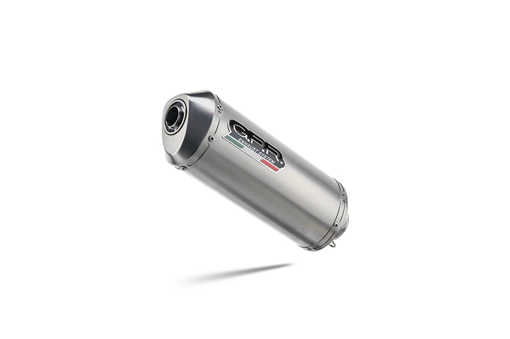 GPR-Exhaust---Satinox-Slip-on-for-RV-125-VAN-VAN-from-2003-to-2017-dB-Killer-Link-Pipe-Catalyst