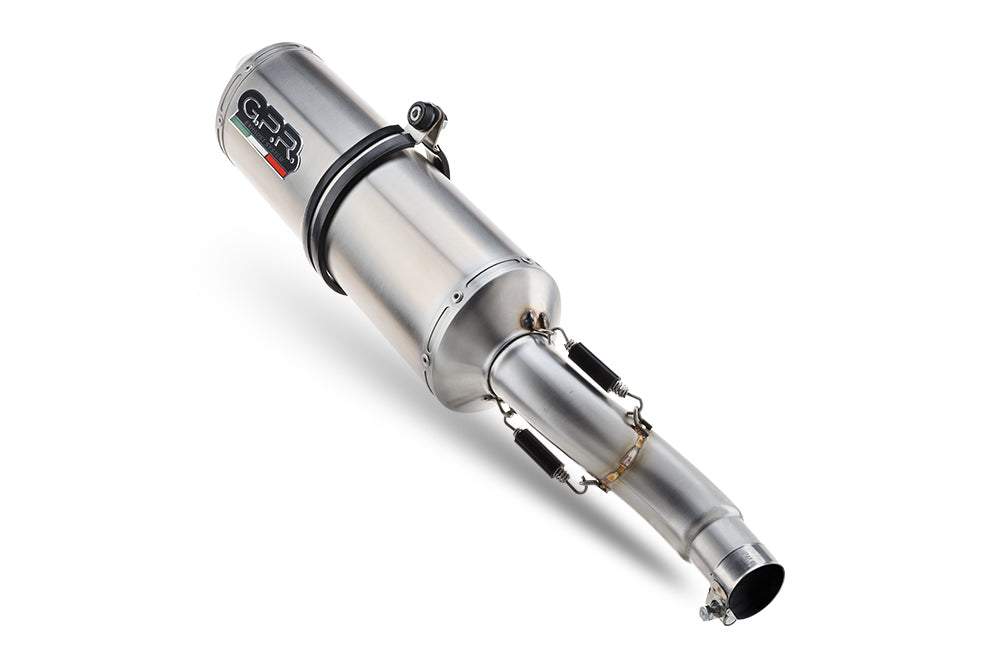 GPR-Exhaust---Satinox-Slip-on-for-RV-125-VAN-VAN-from-2003-to-2017-dB-Killer-Link-Pipe-Catalyst