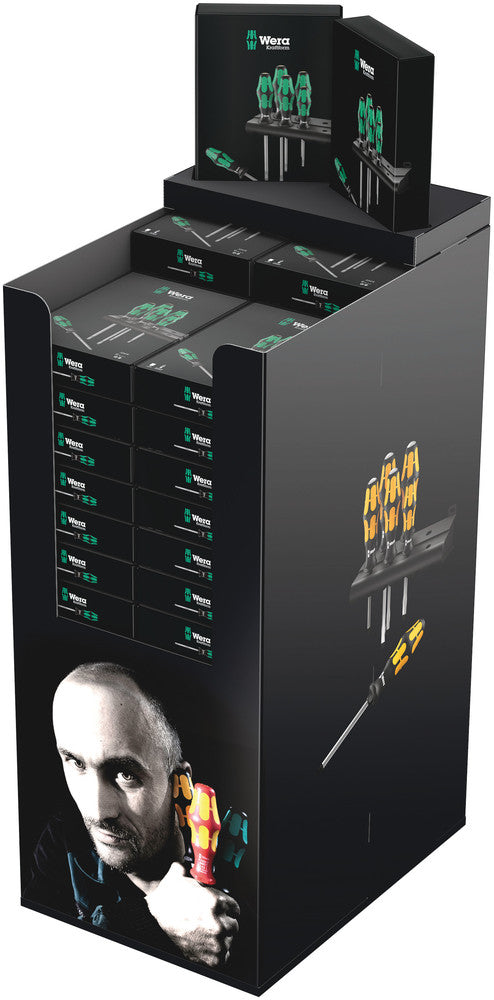 Wera Tools - Screwdriver Display 334/6