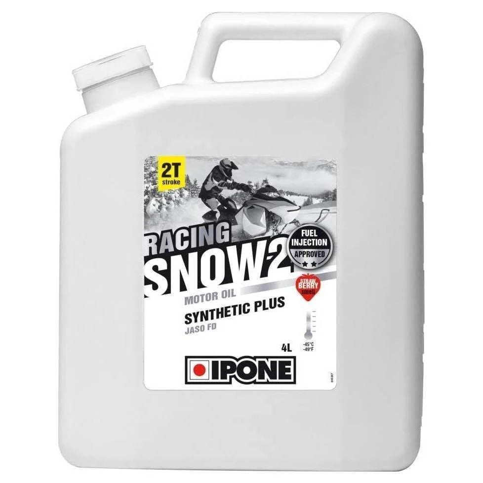 IPONE - Snow Racing 2T 4L - Strawberry Scented