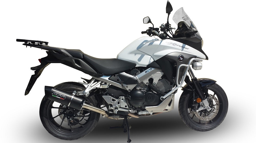 GPR-Exhaust---Furore-Nero-Slip-on-for-VFR-800-X-Crossrunner-800-from-2015-to-2016-dB-Killer-Link-Pipe