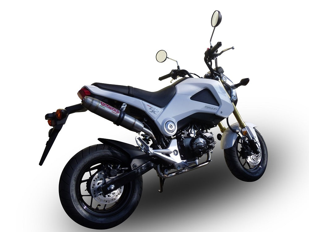 GPR-Exhaust---Deeptone-Inox-Full-Line-for-MSX-GROM-125-from-2018-to-2020-dB-Killer-Catalyst