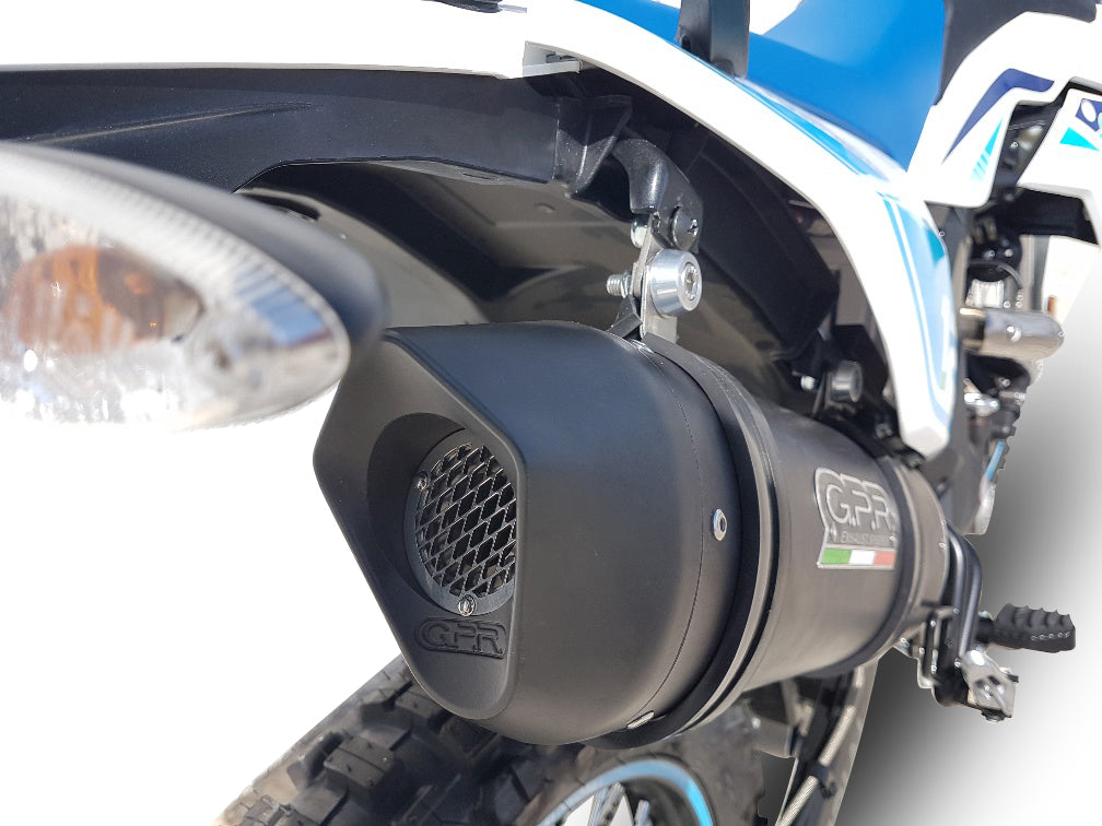 GPR-Exhaust---Furore-Evo4-Nero-Slip-on-for-DUNE-125-from-2021-to-2023-dB-Killer-Link-Pipe-Catalyst