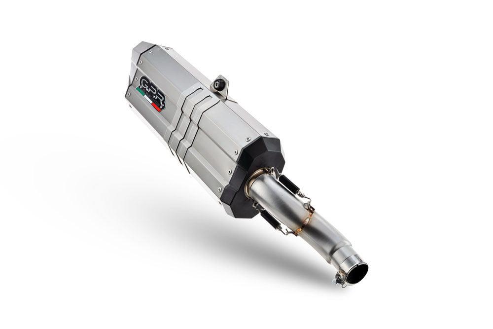 GPR-Exhaust---Hyper-Sonic-Titanium-Slip-on-for-CRF-1000-L-Africa-TWIN-from-2018-to-2020-dB-Killer-Link-Pipe