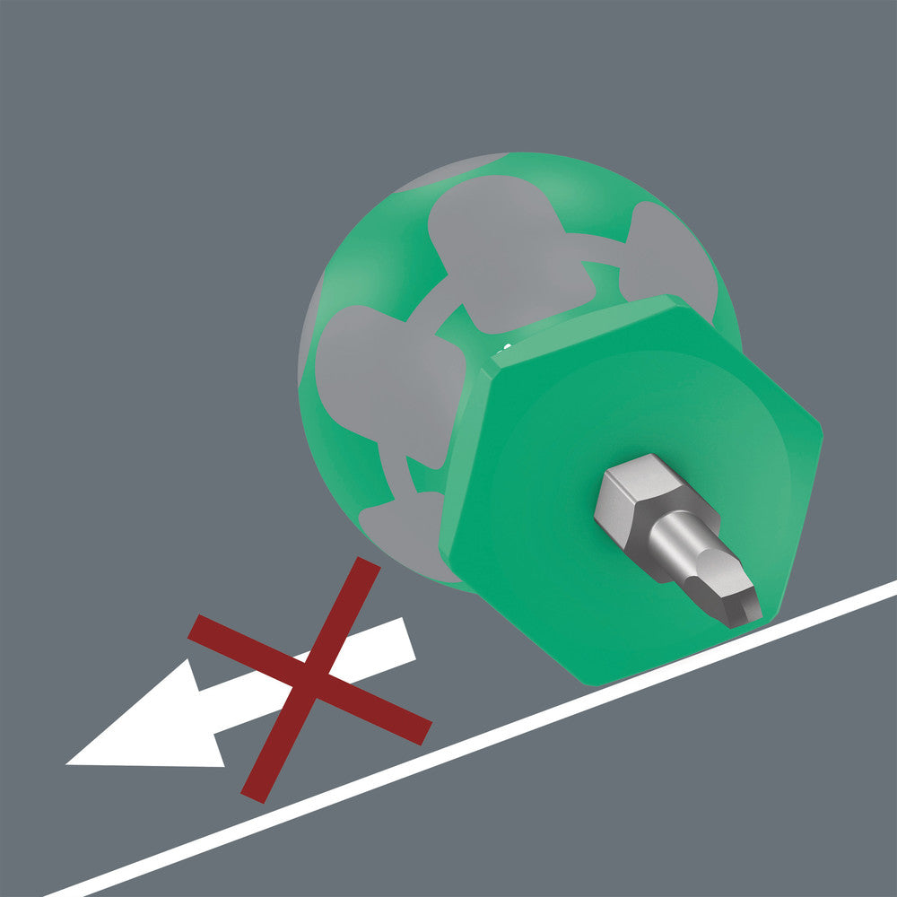 Wera Tools - 368 Stubby screwdriver for square head socket screws