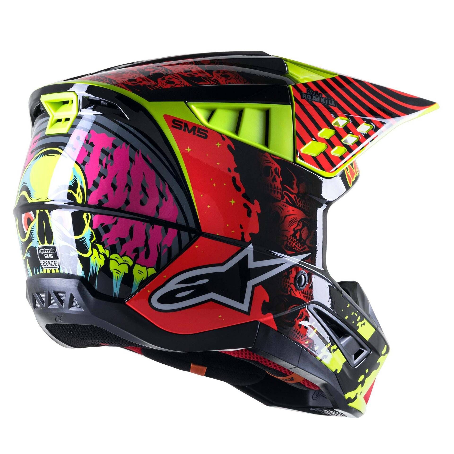 Alpinestars -Supertech M5 Solar Flare Helmet