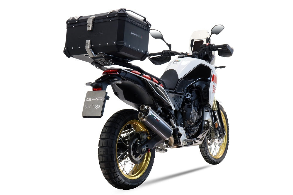 GPR-Exhaust---Dual-Poppy-Slip-on-for-Tenere-700-from-2019-to-2020-dB-Killer-Link-Pipe