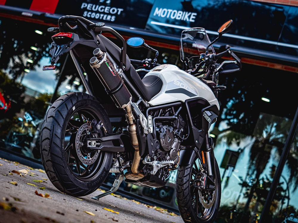 GPR-Exhaust---Dual-Poppy-Slip-on-for-Tiger-900-from-2020-to-2023-dB-Killer-Link-Pipe