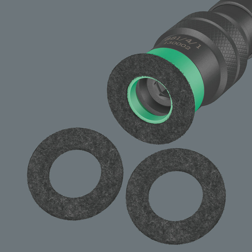 Wera Tools - 9200 Spare part kit felt rings for 881/4/1 bit holder