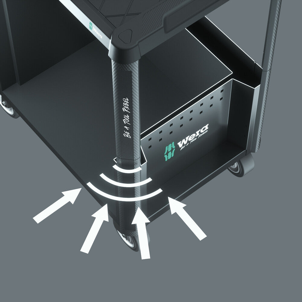 Wera Tools - 9700 Tool Rebel Roller Cabinet 1