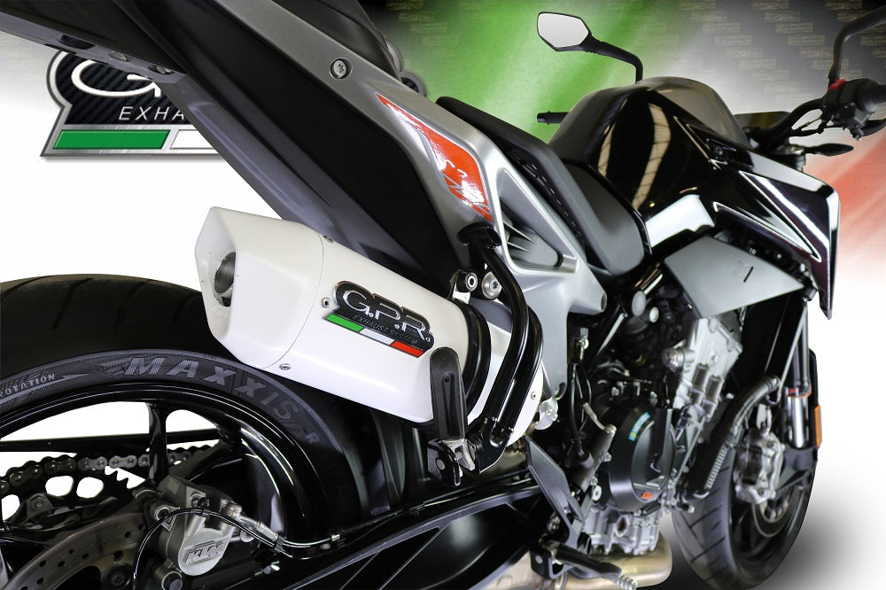 GPR-Exhaust---Albus-Evo4-Slip-on-for-DUKE-790-from-2021-to-2024-dB-Killer-Link-Pipe