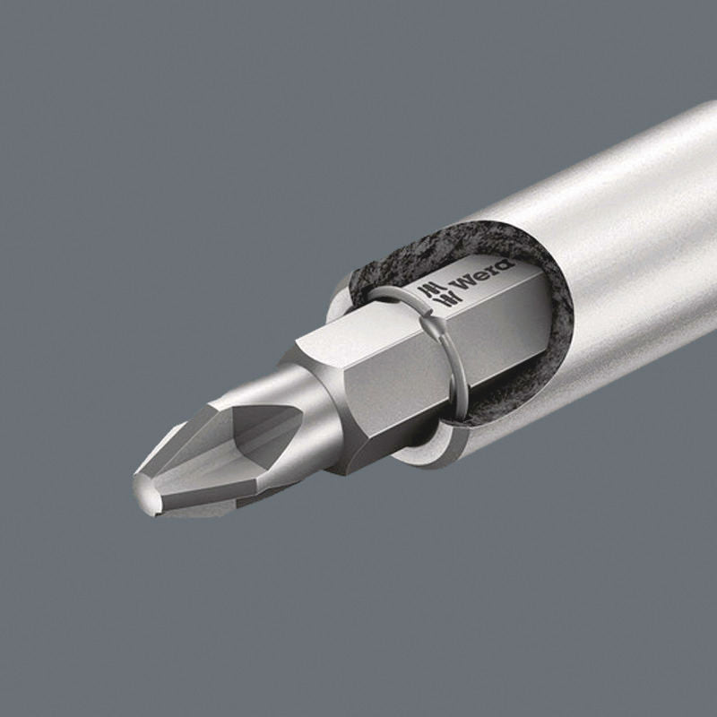 Wera Tools - 810/1 Bitholding screwdriver with retaining ring