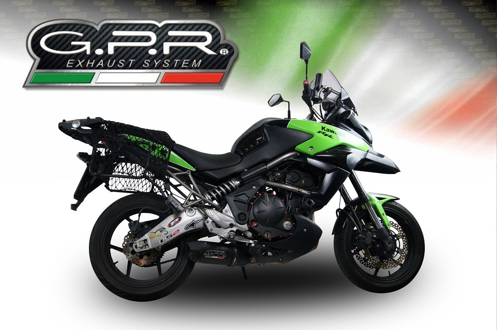 GPR-Exhaust---Furore-Nero-Slip-on-for-Versys-650-from-2006-to-2014-dB-Killer-Link-Pipe-Catalyst