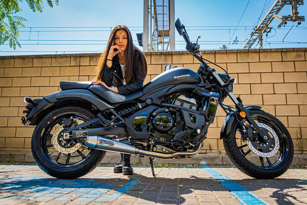 GPR-Exhaust---Ultracone-Full-Line-for-Vulcan-650-S-from-2021-to-2023-dB-Killer-Catalyst