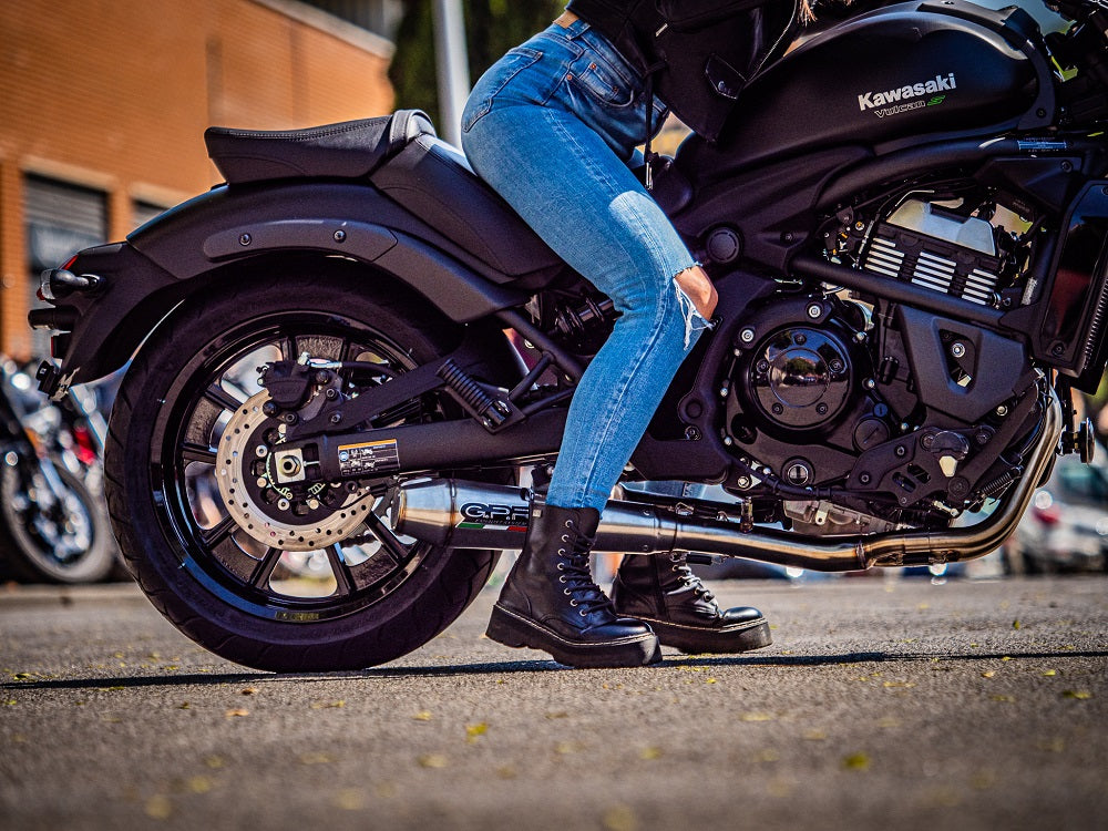 GPR-Exhaust---Ultracone-Full-Line-for-Vulcan-650-S-from-2017-to-2020-dB-Killer-Catalyst