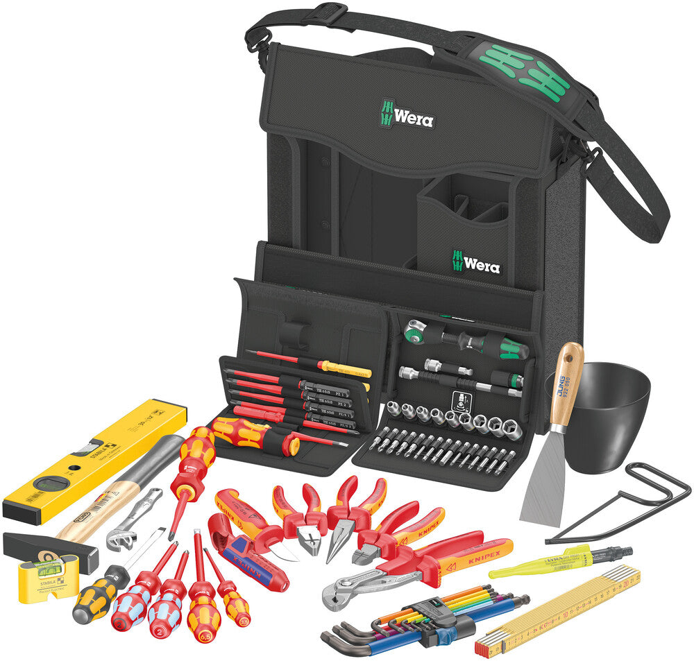 Wera Tools - Wera 2go E 1 Tool set for electricians