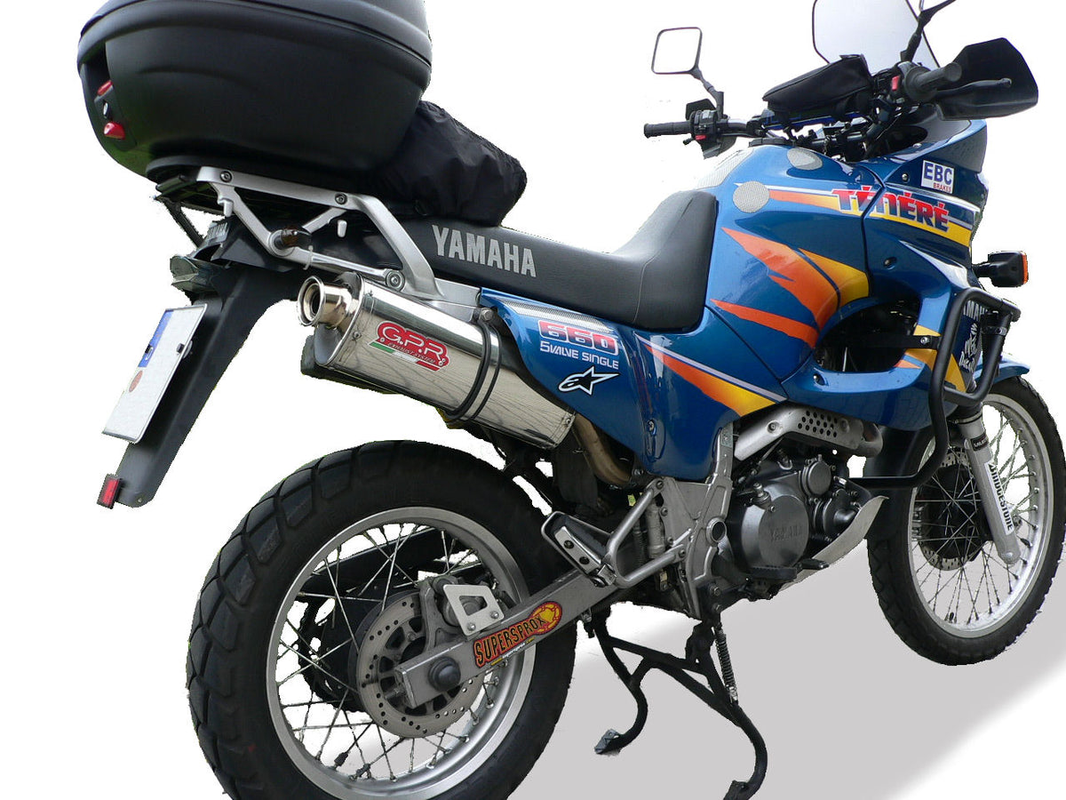 GPR-Exhaust---Trioval-Slip-on-for-XTZ-660-Teneré-from-1991-to-1998-dB-Killer-Link-Pipe