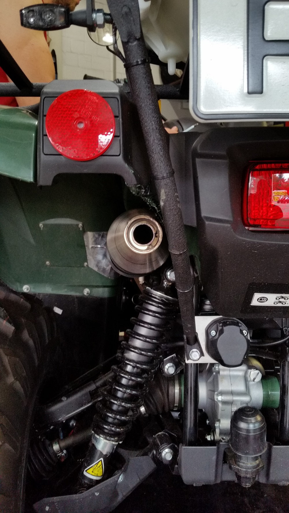 GPR-Exhaust---Deeptone-Atv-Slip-on-for-Grizzly-550-from-2007-to-2024-dB-Killer-Link-Pipe