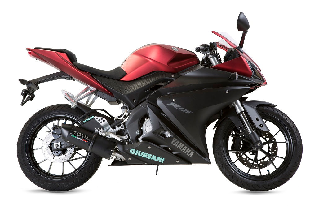 GPR-Exhaust---Furore-Evo4-Nero-Full-Line-for-Yzf-R-125-from-2017-to-2018-dB-Killer-Catalyst