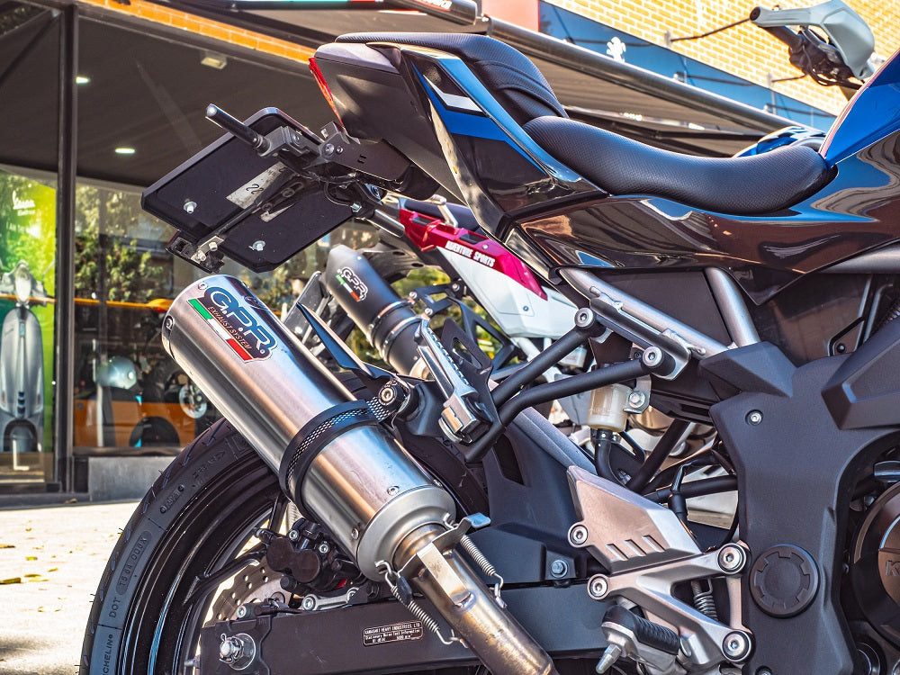 GPR-Exhaust---M3-Inox-RACING-Slip-on-for-Z-125-from-2021-to-2024-Link-Pipe