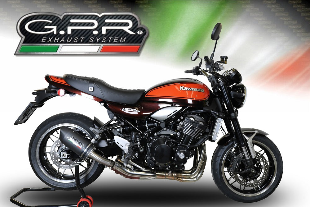 GPR-Exhaust---Furore-Evo4-Nero-Slip-on-for-Z-900-RS-from-2018-to-2020-dB-Killer-Link-Pipe