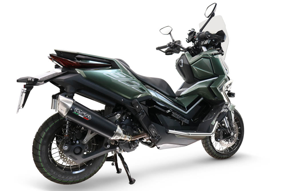GPR-Exhaust---Furore-X-Scooter-Slip-on-for-365D-from-2024-to-2026-dB-Killer-Catalyst