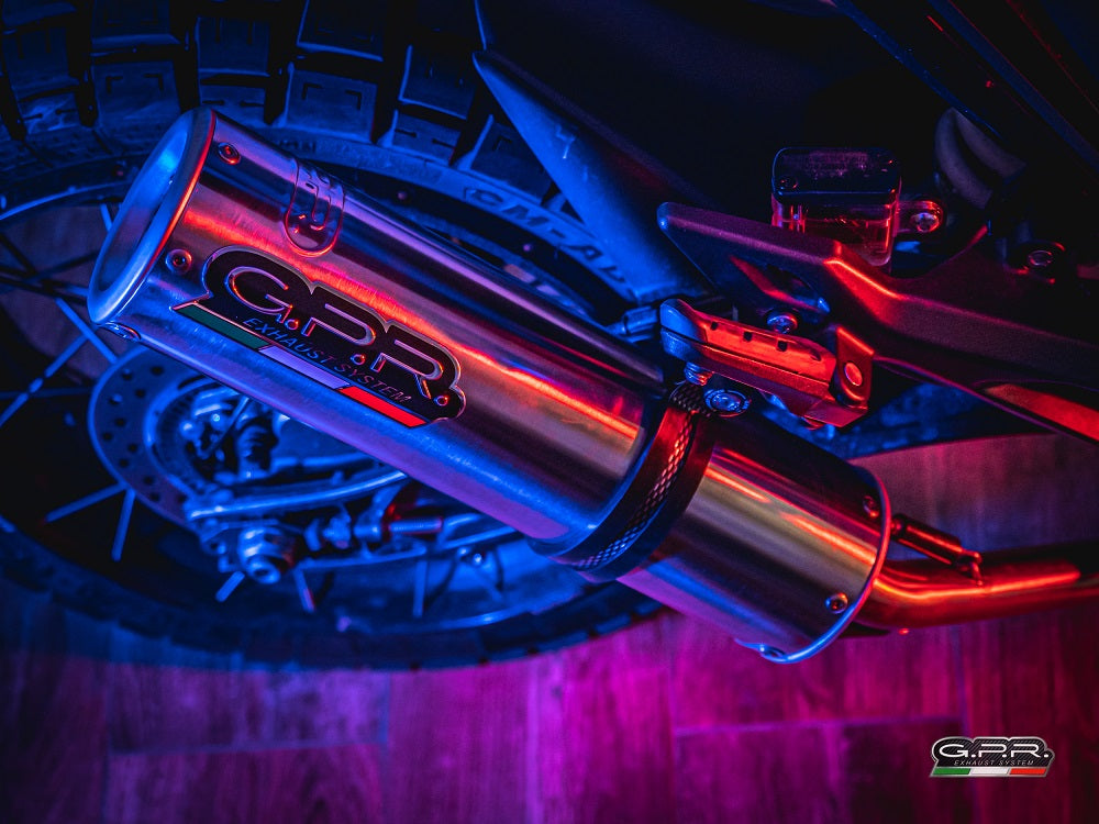 GPR-Exhaust---M3-Inox-Full-Line-for-GK-125-from-2022-to-2024-dB-Killer-Catalyst