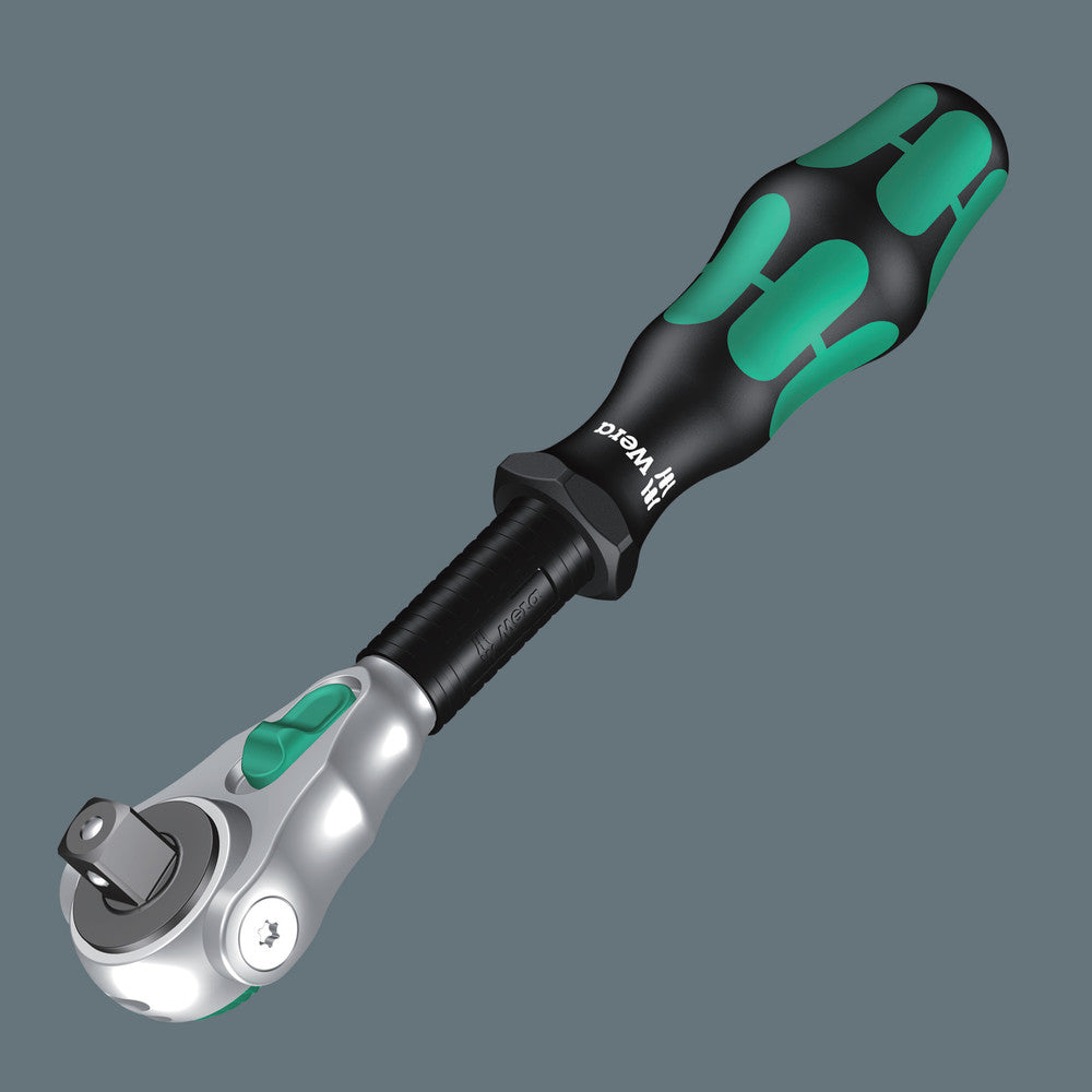 Wera Tools - 8100 SA All-in Zyklop Speed Ratchet Set, 1/4" drive, with holding function, metric