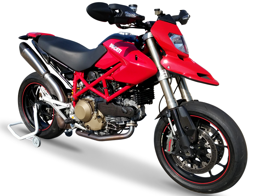 HPCorse - EvoXtreme 310mm Exhaust for Ducati Hypermotard 1100 '07-'12