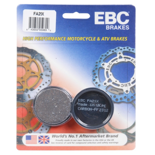 EBC - "X" Carbon Graphite Brake Pad (FA21X)