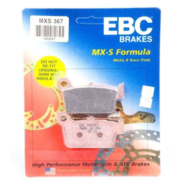 EBC - "MXS" Moto-X Race Brake Pad Rear (MXS367)
