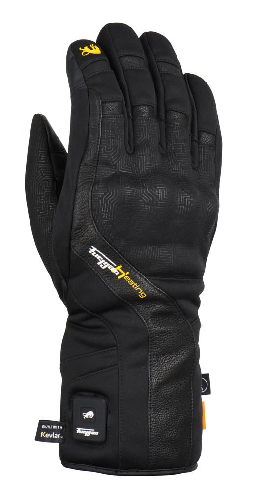 Furygan Heat X Kevlar Black Heated Gloves Size 3XL - Black