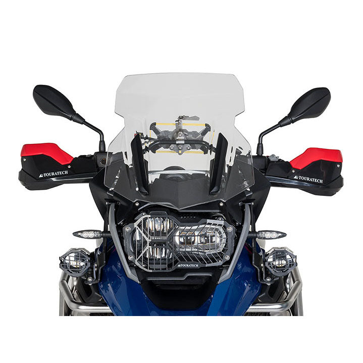 Touratech - Medium Clear Windshield - BMW R1250GS /GSA, R1200GS 13-19 /GSA 14-19