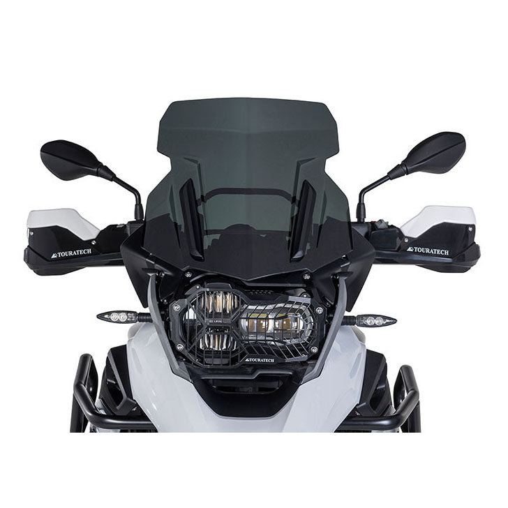 Touratech - Medium Smoke Windshield - BMW R1250GS /GSA, R1200GS 13-19 /GSA 14-19