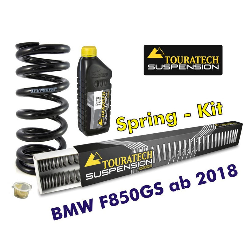 Touratech - Progressive Fork & Shock Springs - BMW F850GS /GSA 2018 and up