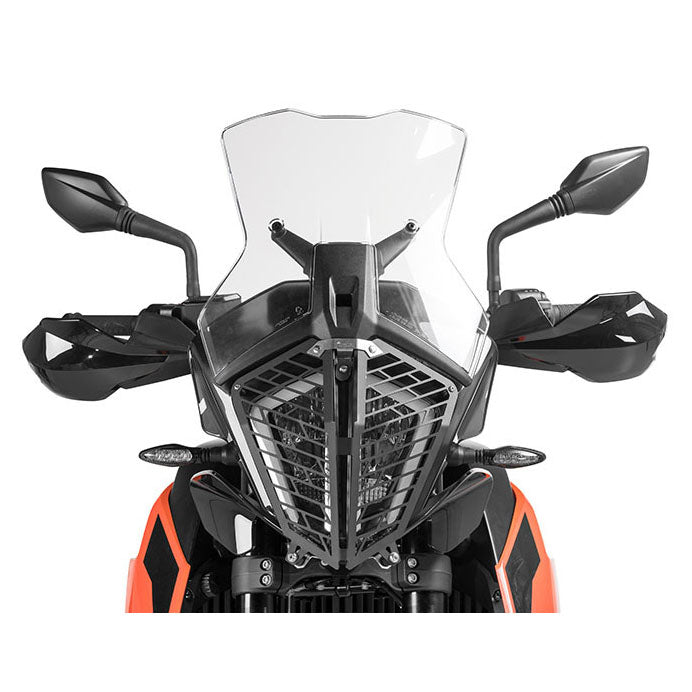 Touratech - Headlight Guard Black Quick-Release - KTM Adventure 390, 790 /R, 890 /R